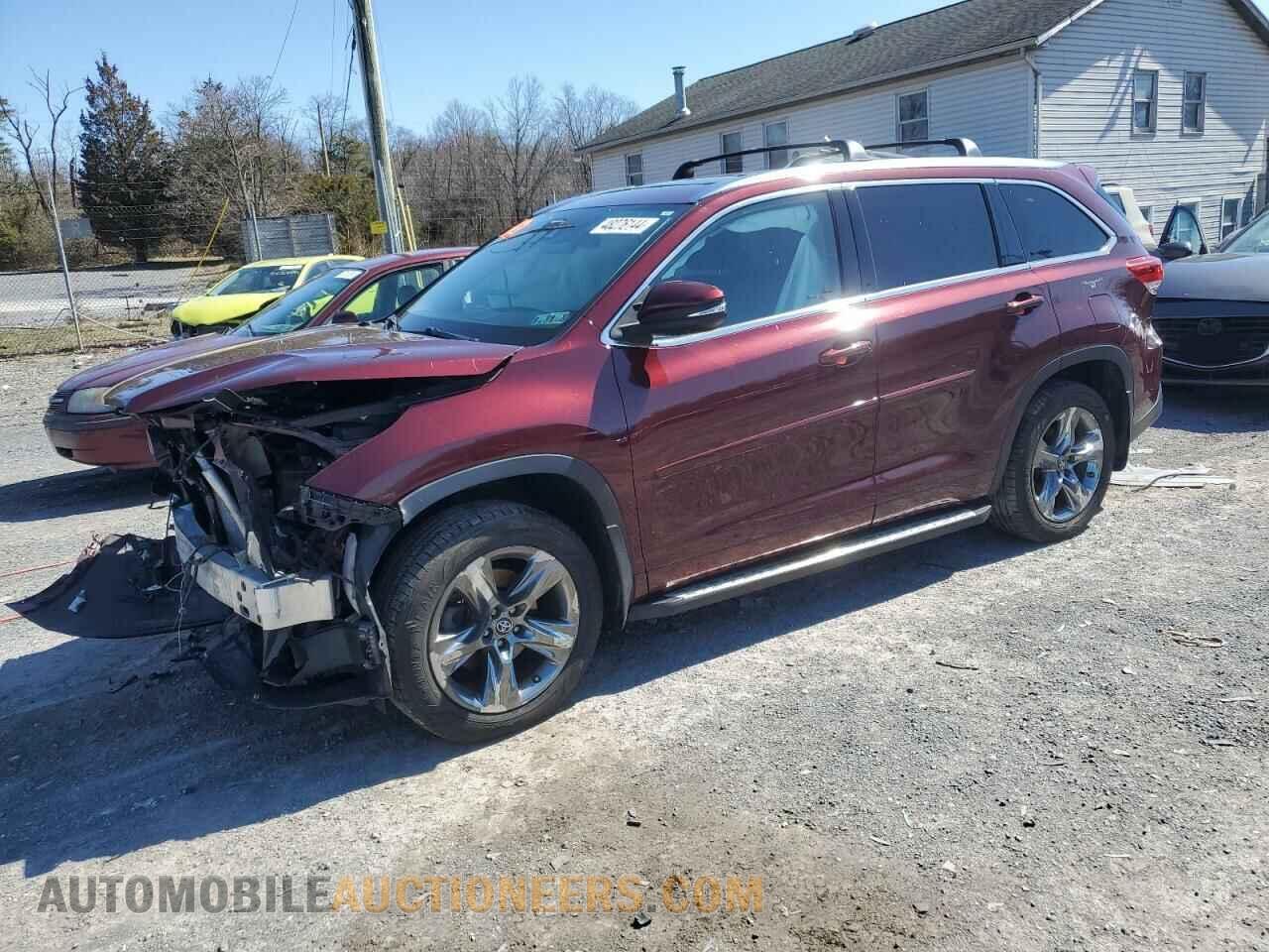 5TDDZRFH9JS844058 TOYOTA HIGHLANDER 2018