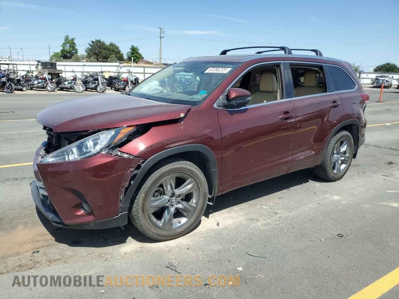 5TDDZRFH9JS891879 TOYOTA HIGHLANDER 2018