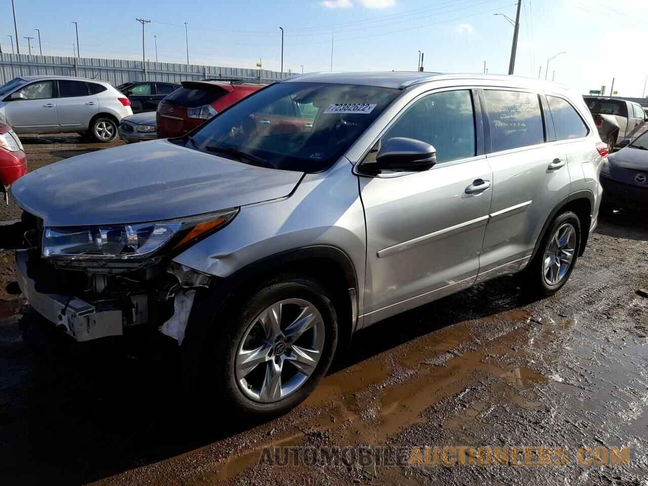 5TDDZRFH9KS969837 TOYOTA HIGHLANDER 2019