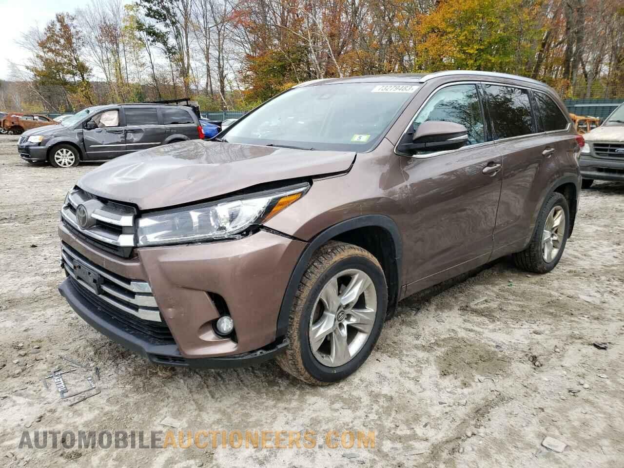5TDDZRFHXJS822859 TOYOTA HIGHLANDER 2018