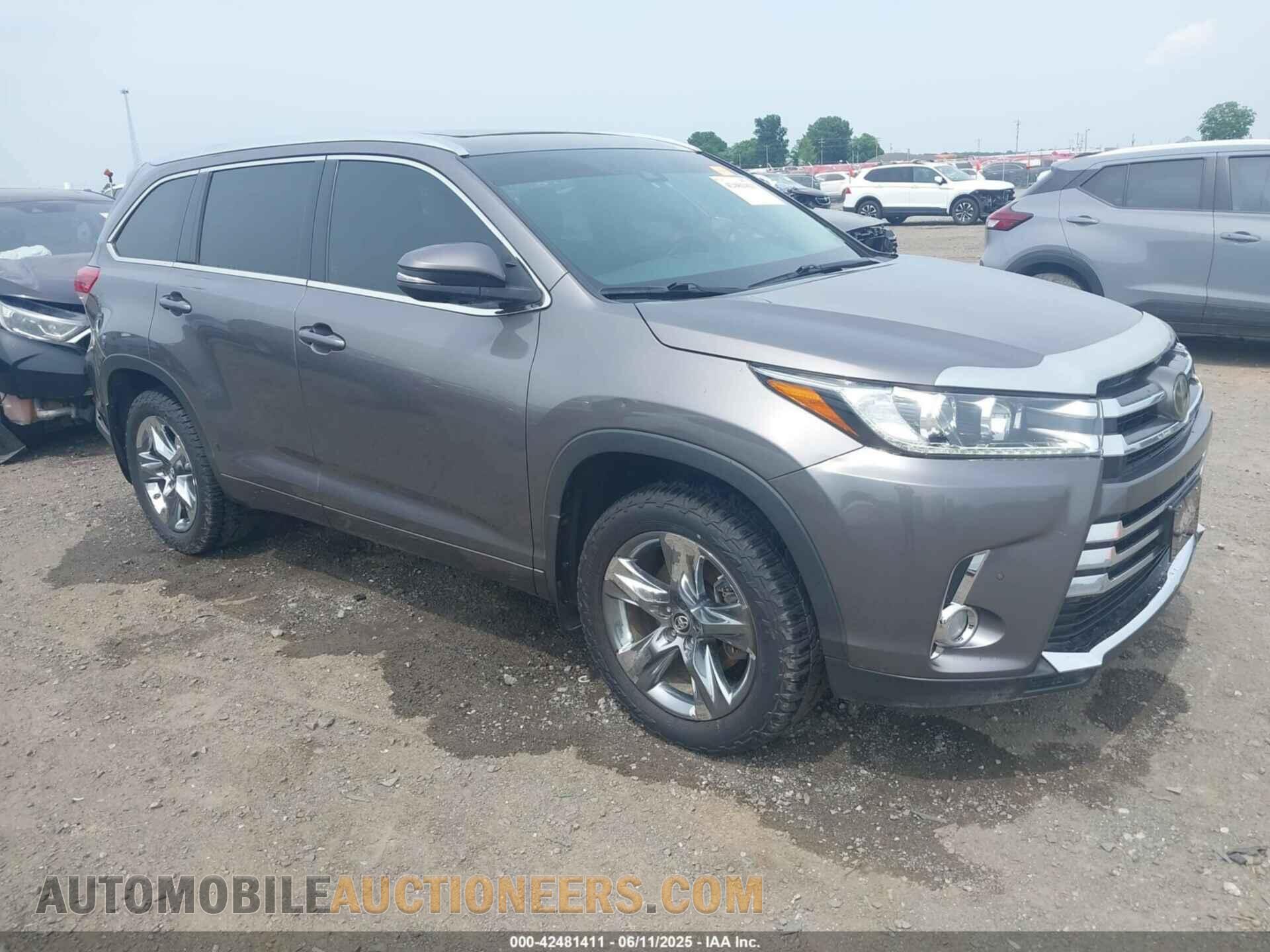 5TDDZRFHXJS869860 TOYOTA HIGHLANDER 2018