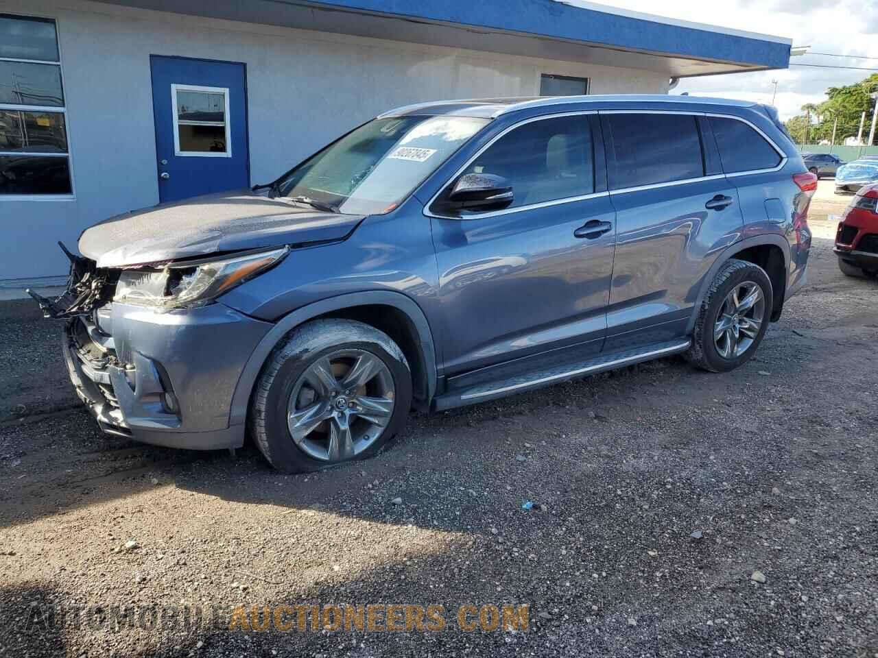 5TDDZRFHXJS875660 TOYOTA HIGHLANDER 2018