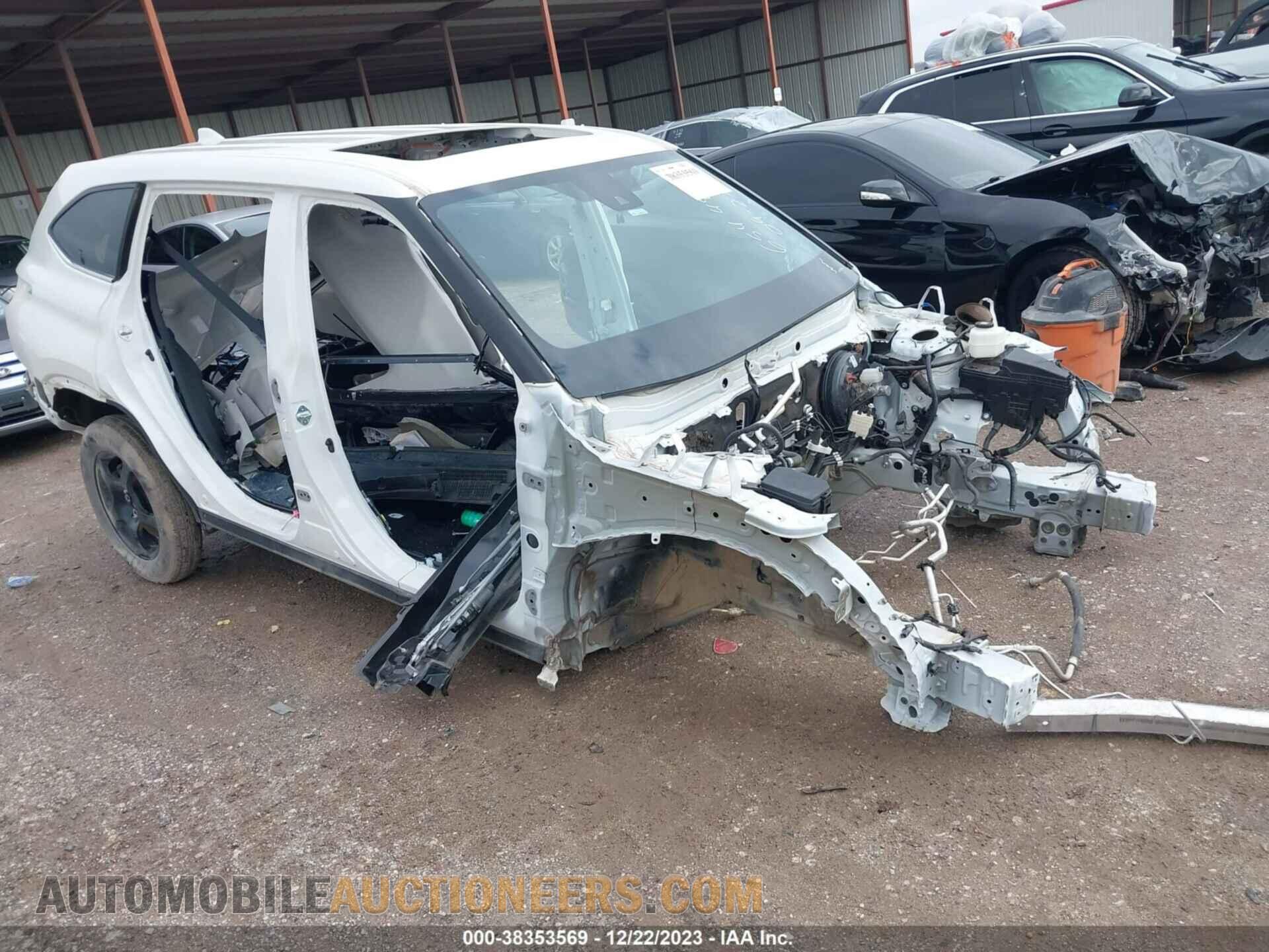 5TDGZRAH4LS012425 TOYOTA HIGHLANDER 2020