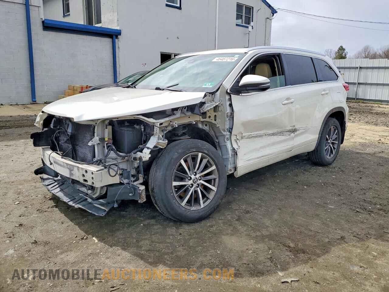 5TDJZRFH2JS525524 TOYOTA HIGHLANDER 2018