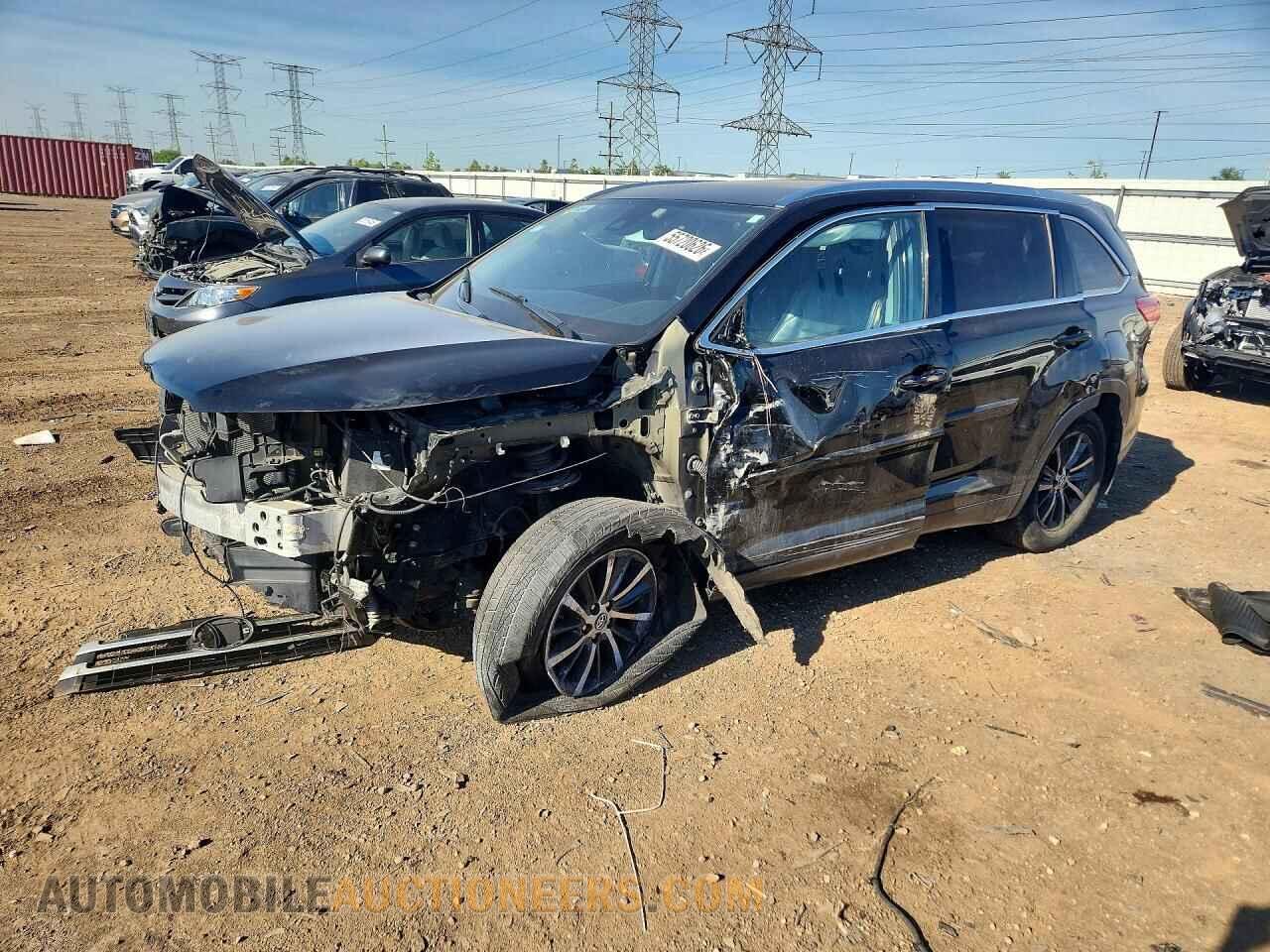 5TDJZRFH2JS545949 TOYOTA HIGHLANDER 2018