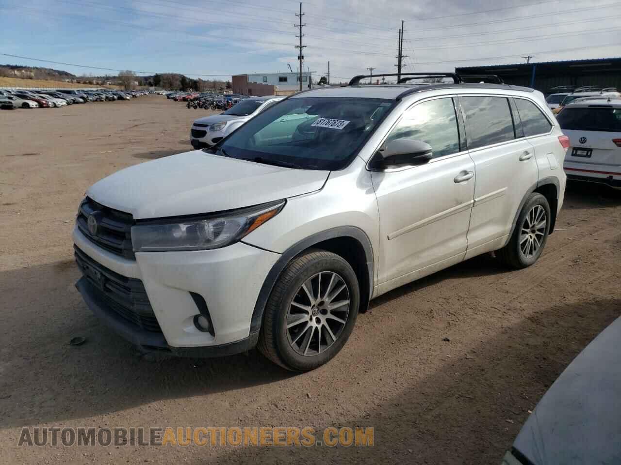 5TDJZRFH2JS553386 TOYOTA HIGHLANDER 2018