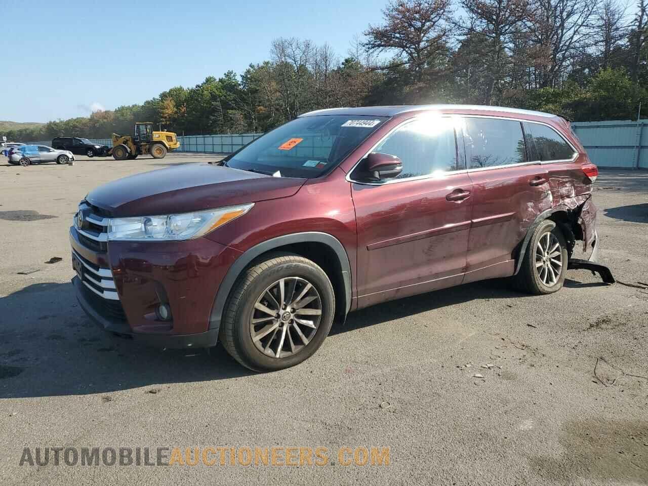 5TDJZRFH2JS854630 TOYOTA HIGHLANDER 2018