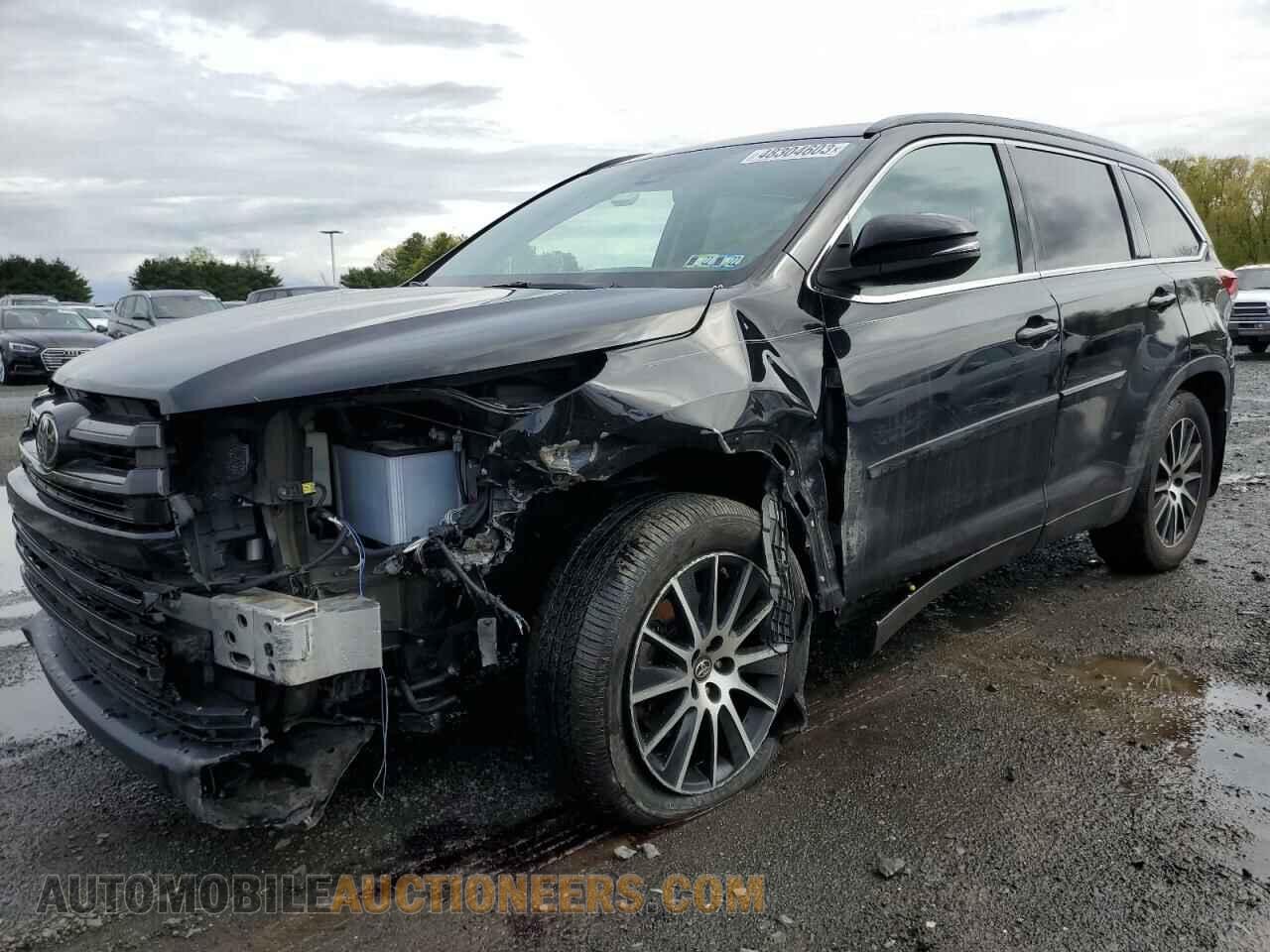 5TDJZRFH4JS899603 TOYOTA HIGHLANDER 2018