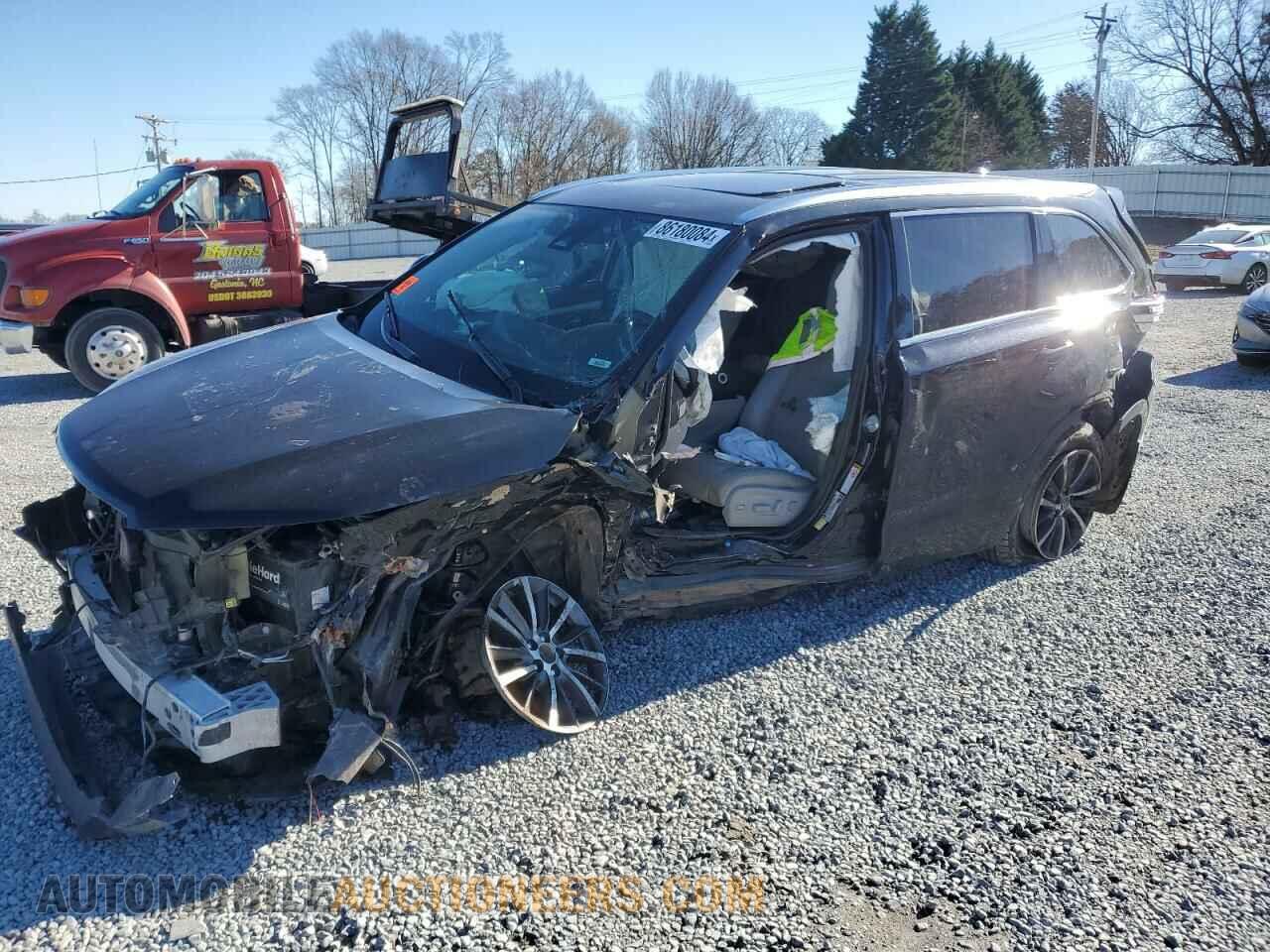 5TDJZRFH5JS553916 TOYOTA HIGHLANDER 2018
