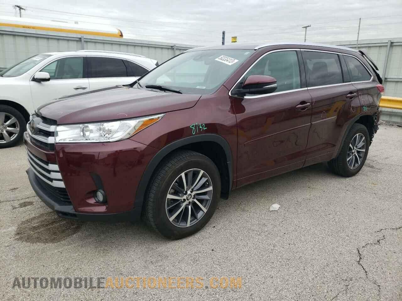 5TDJZRFH5JS847607 TOYOTA HIGHLANDER 2018