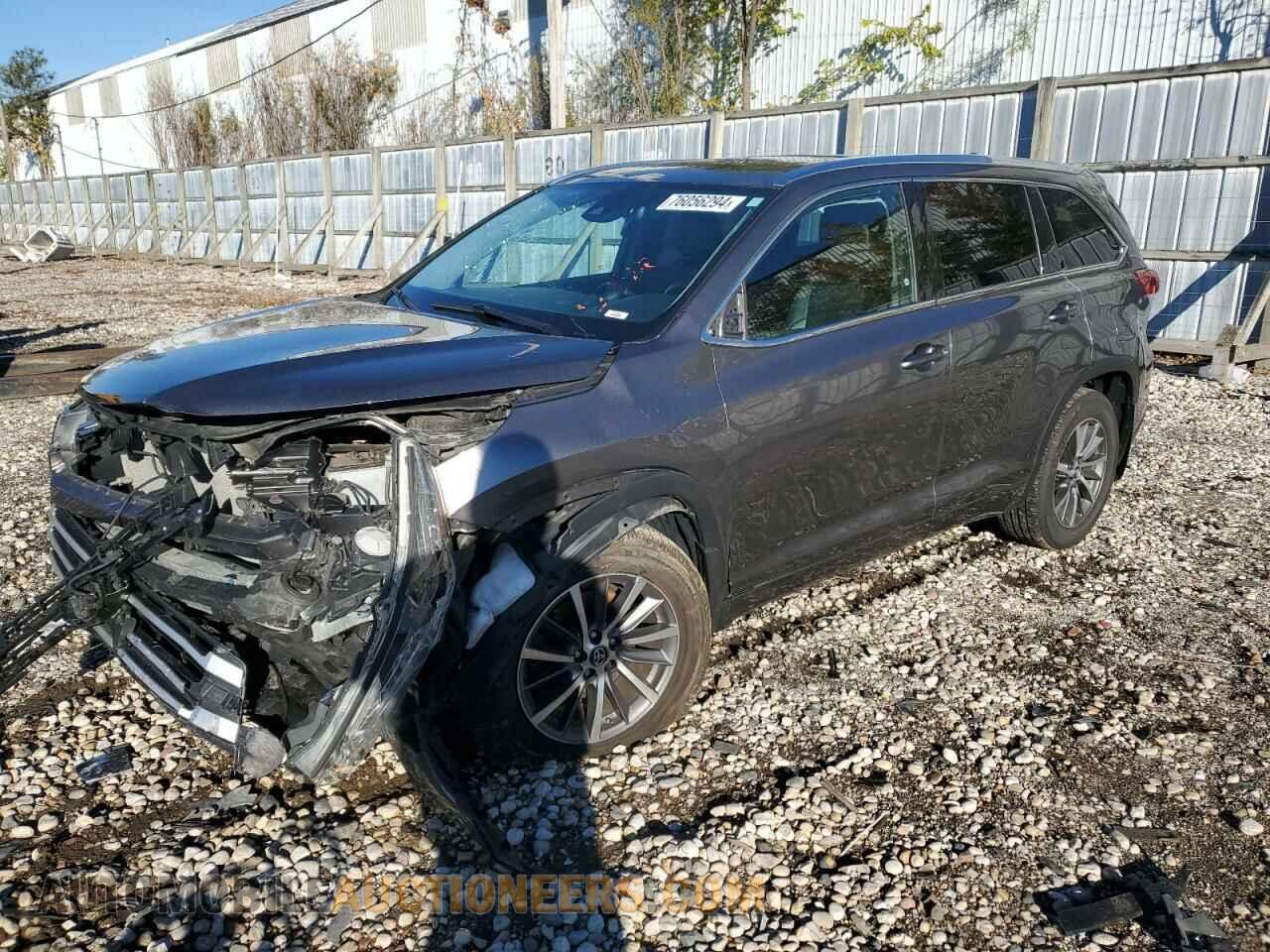 5TDJZRFH5JS897245 TOYOTA HIGHLANDER 2018