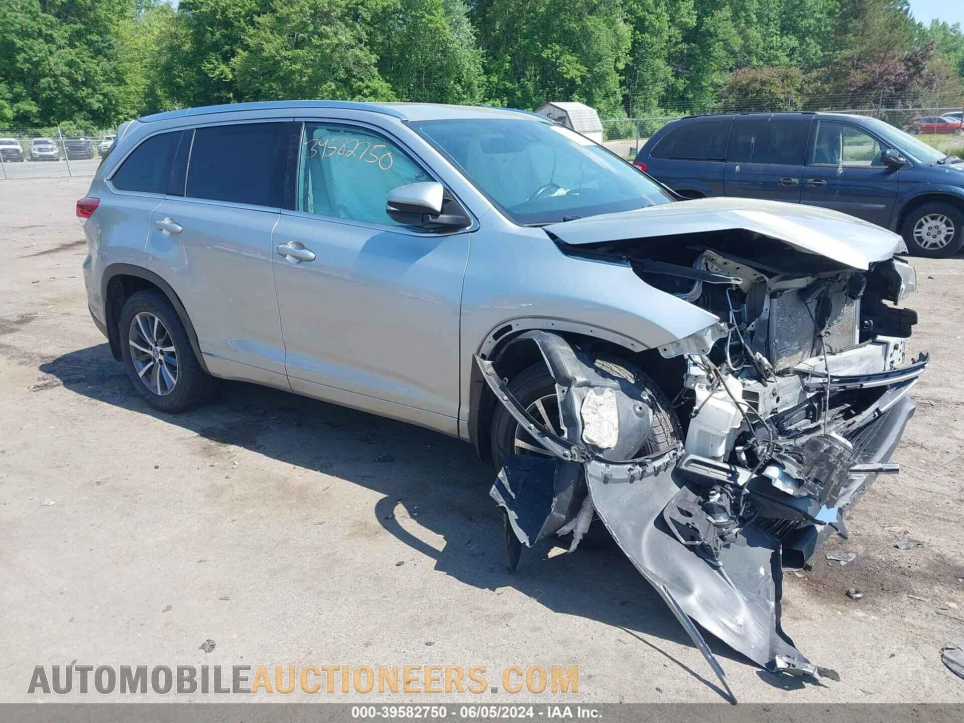 5TDJZRFH7JS559331 TOYOTA HIGHLANDER 2018