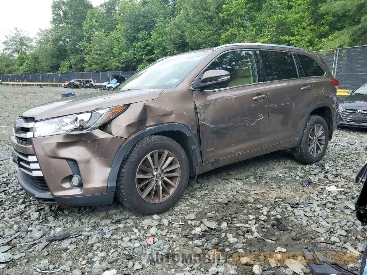 5TDJZRFH7JS803155 TOYOTA HIGHLANDER 2018