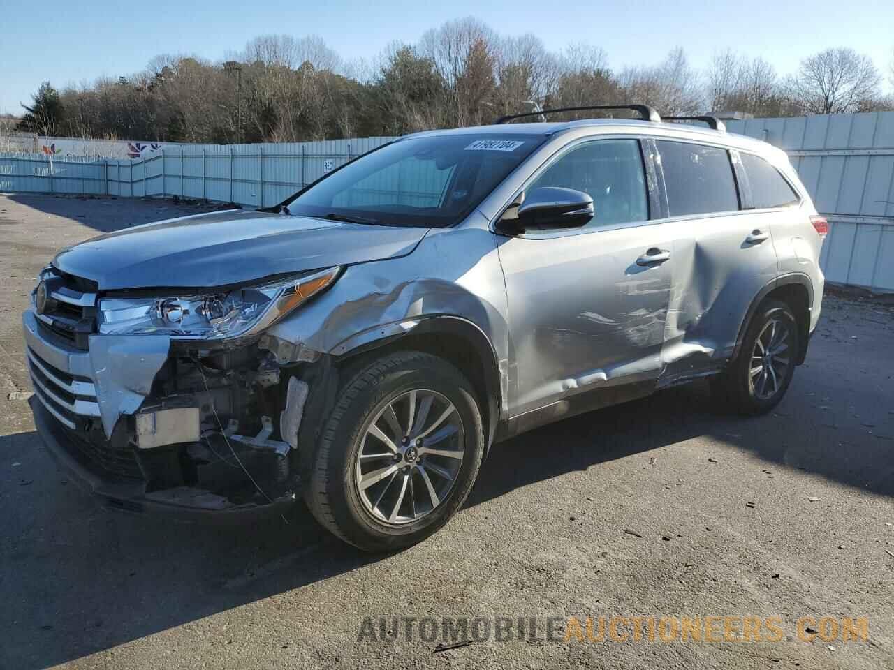 5TDJZRFH9KS962003 TOYOTA HIGHLANDER 2019