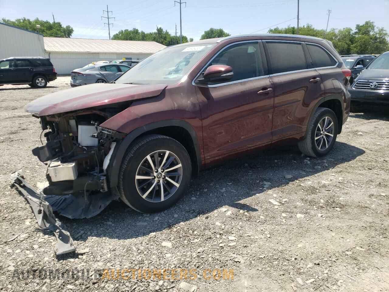5TDJZRFHXJS489470 TOYOTA HIGHLANDER 2018