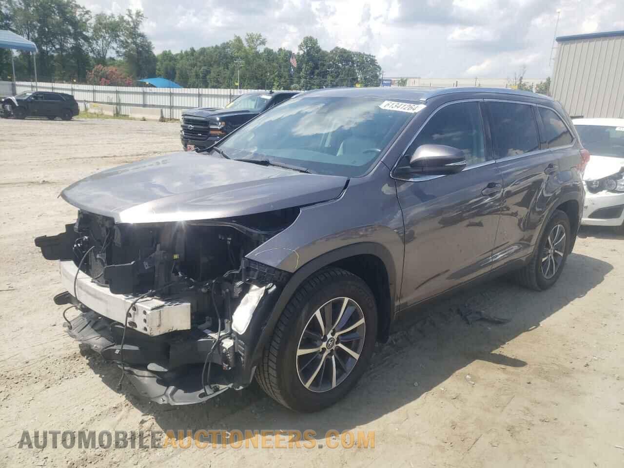 5TDJZRFHXJS494703 TOYOTA HIGHLANDER 2018
