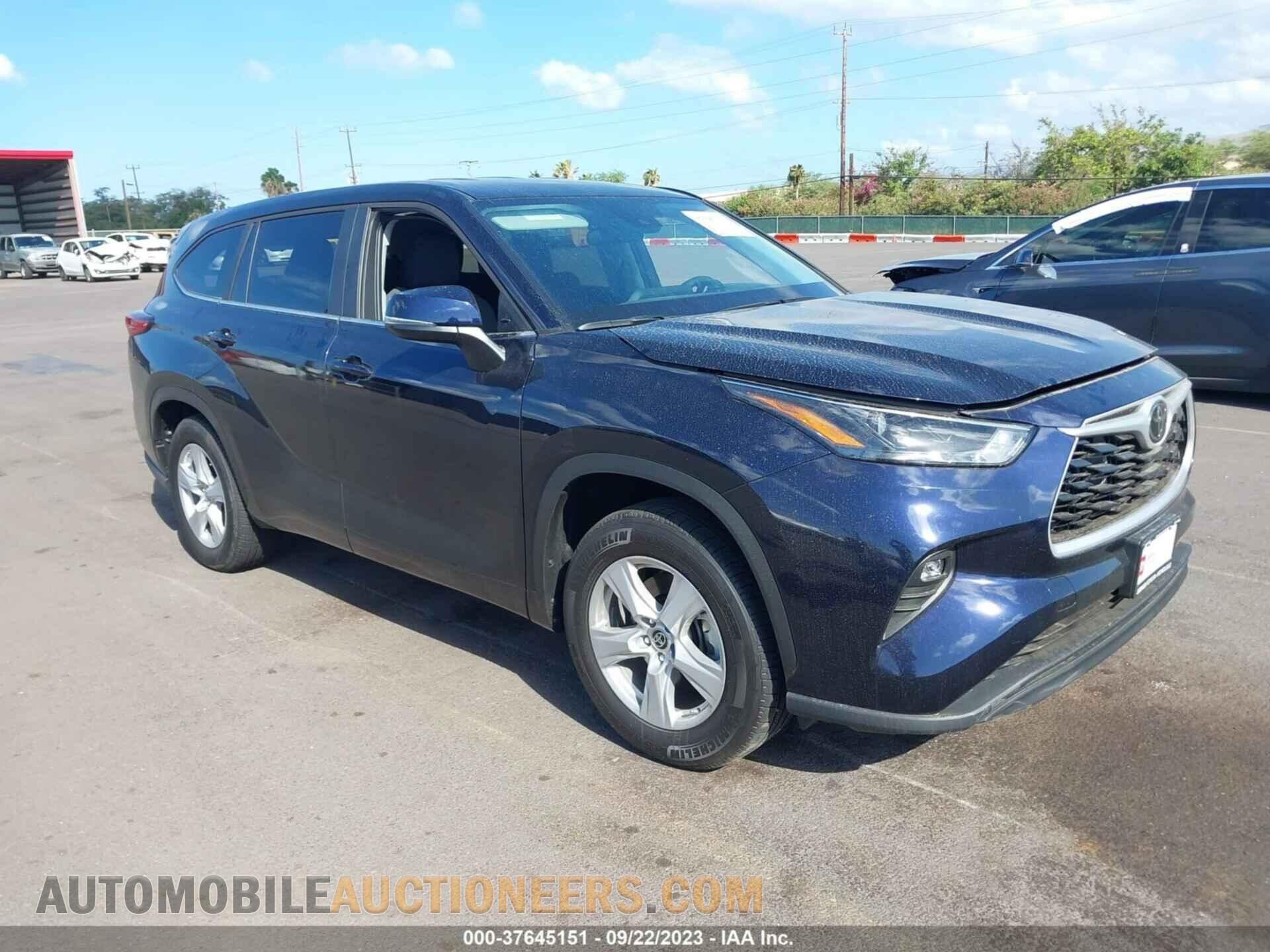 5TDKDRAHXPS509722 TOYOTA HIGHLANDER 2023