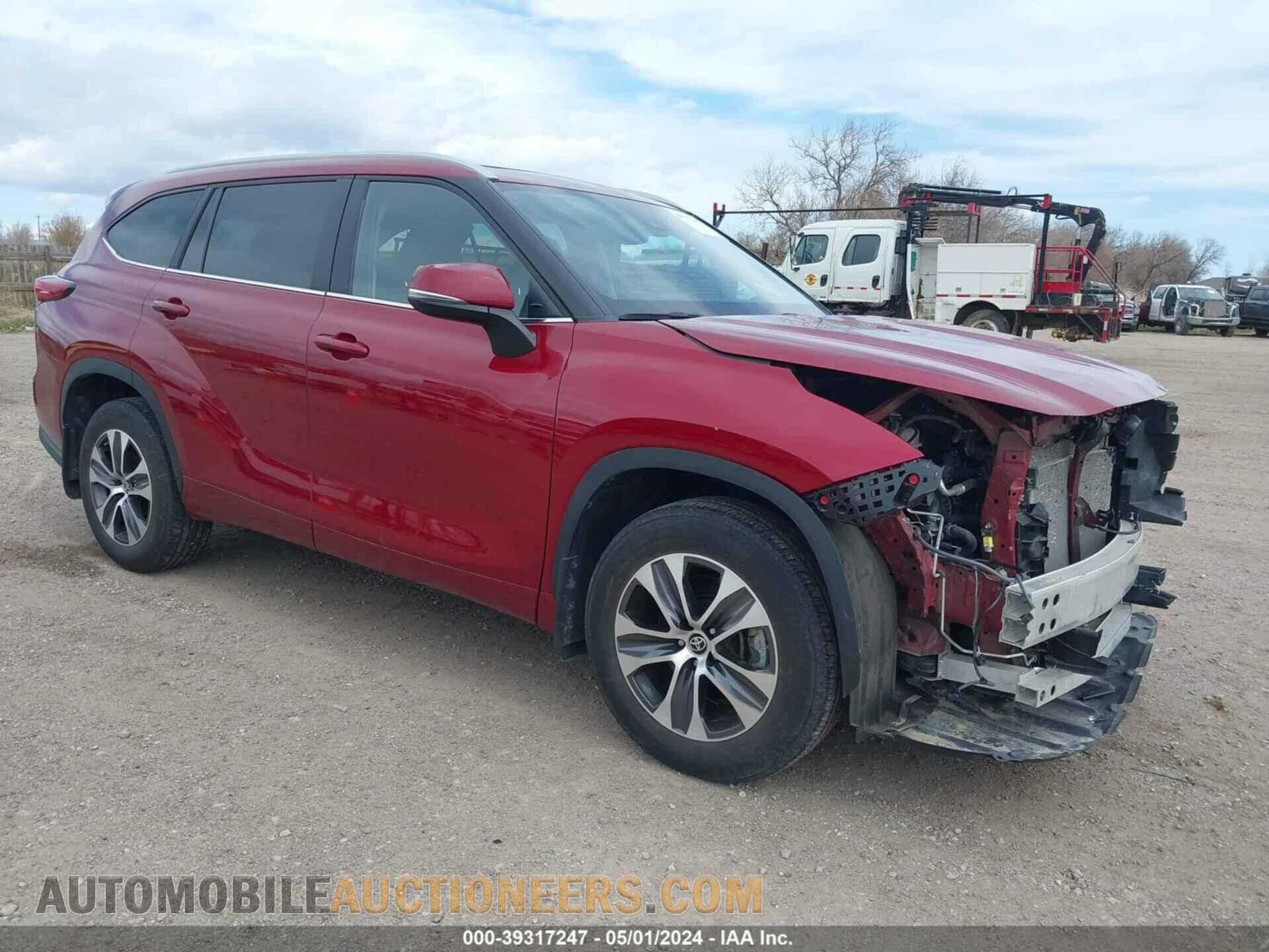 5TDKDRBH2PS502665 TOYOTA HIGHLANDER 2023