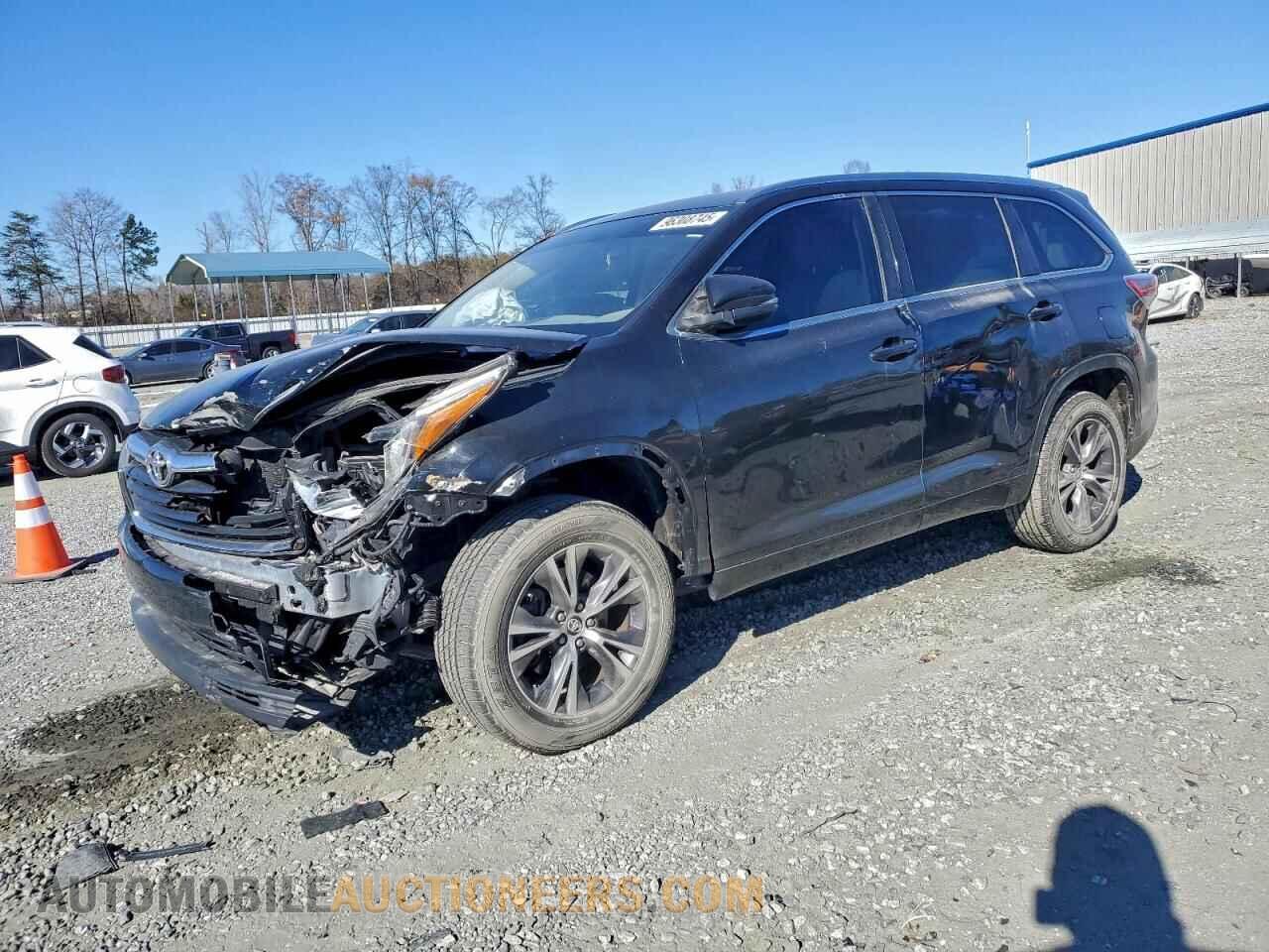 5TDKKRFH1GS160271 TOYOTA HIGHLANDER 2016