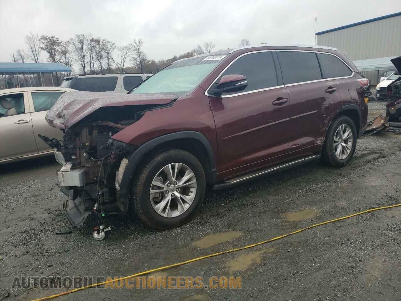 5TDKKRFH3FS082333 TOYOTA HIGHLANDER 2015