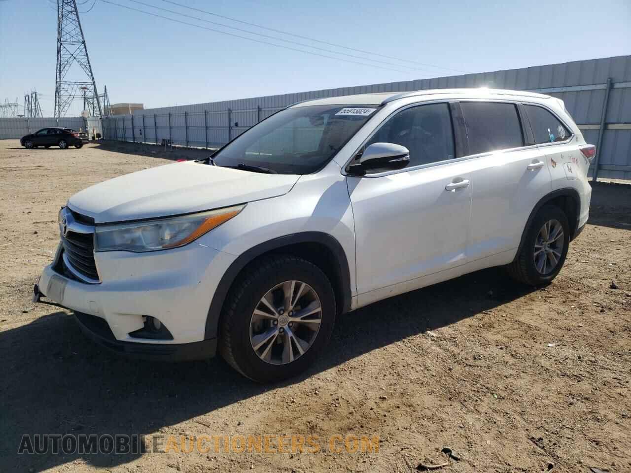 5TDKKRFH4FS106901 TOYOTA HIGHLANDER 2015