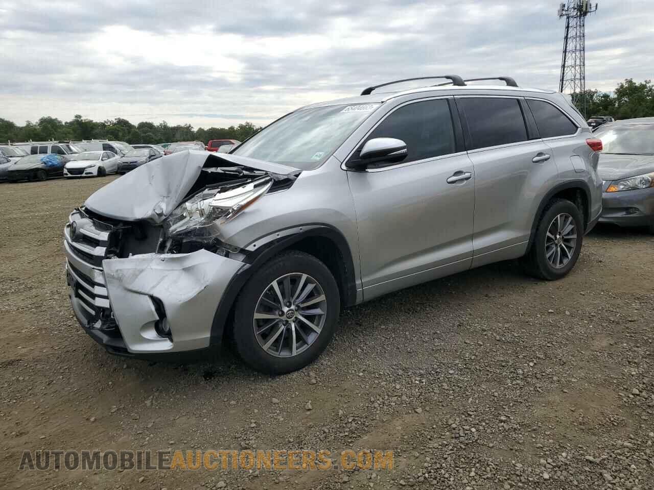 5TDKZRFH0JS545193 TOYOTA HIGHLANDER 2018
