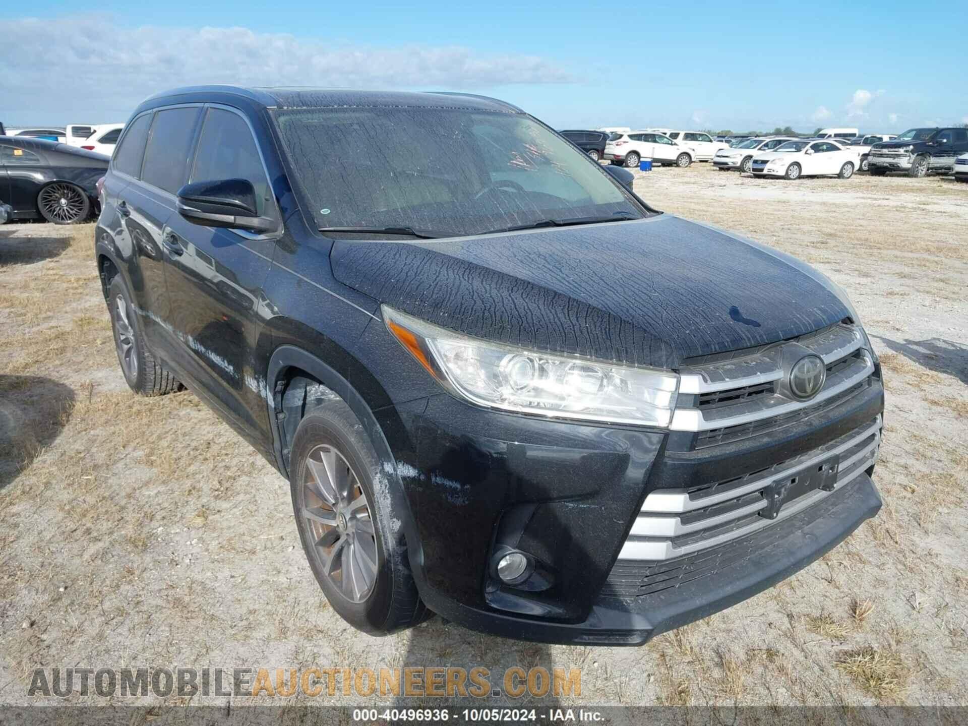 5TDKZRFH2JS272080 TOYOTA HIGHLANDER 2018