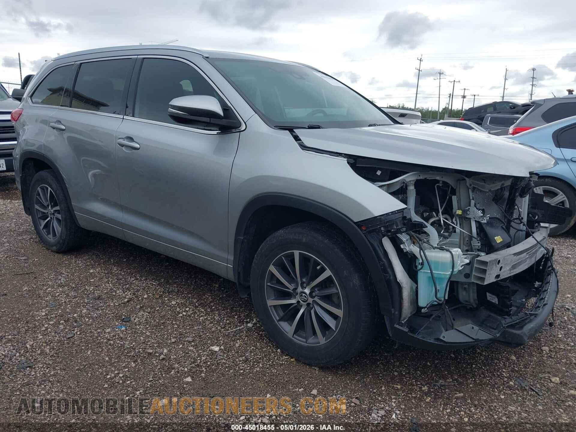 5TDKZRFH3JS530090 TOYOTA HIGHLANDER 2018