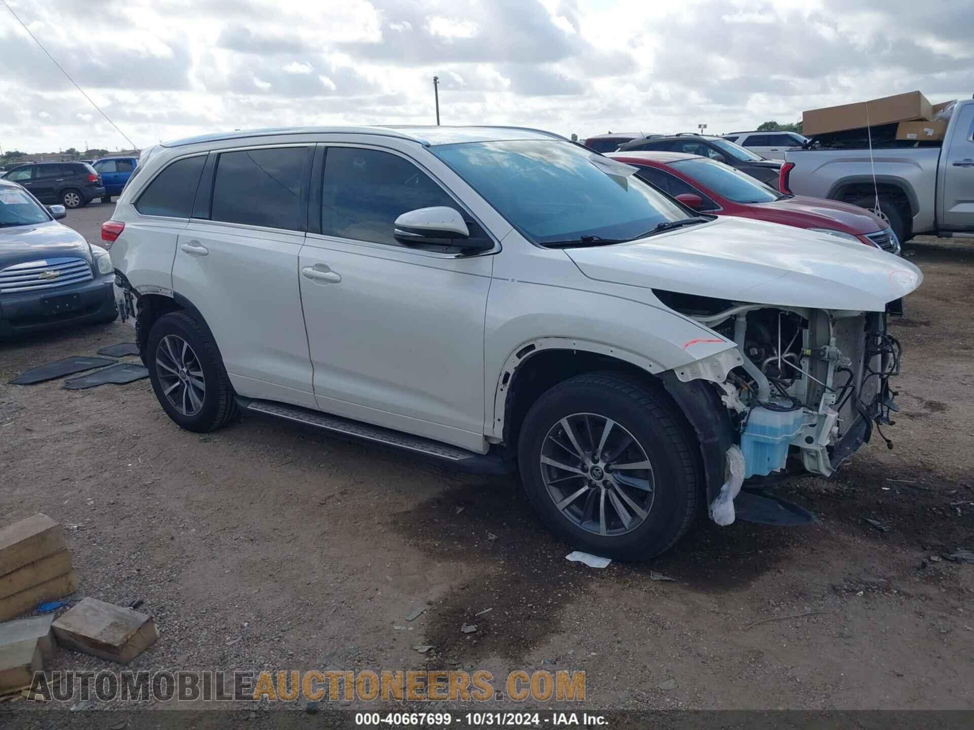 5TDKZRFH4JS536738 TOYOTA HIGHLANDER 2018
