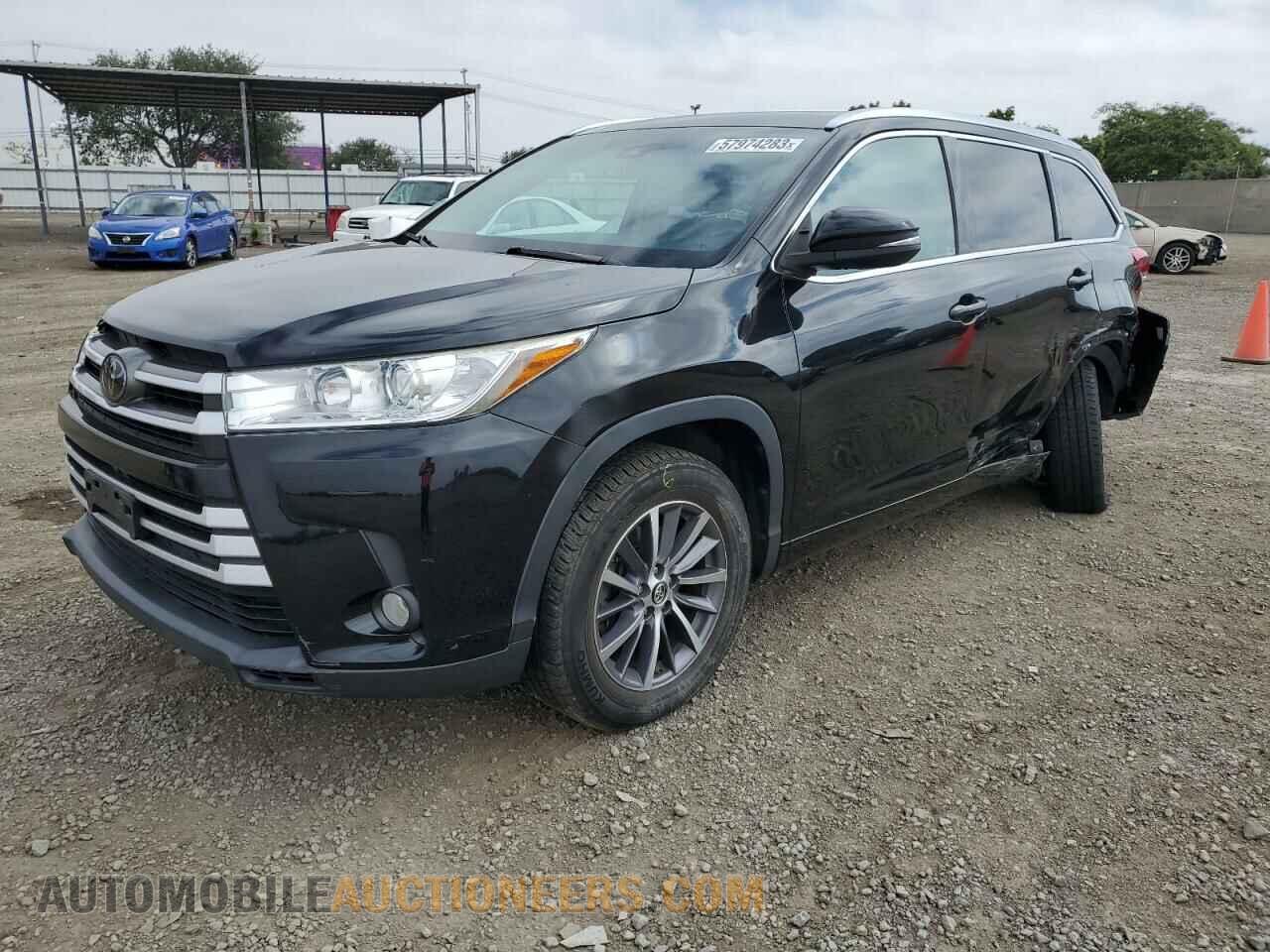 5TDKZRFH5JS264331 TOYOTA HIGHLANDER 2018
