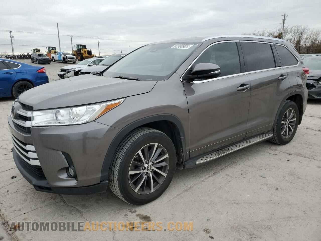 5TDKZRFH5JS278021 TOYOTA HIGHLANDER 2018