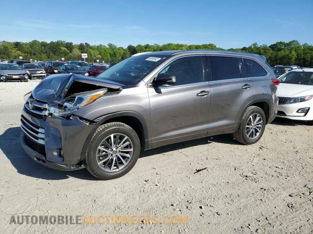 5TDKZRFH5JS280433 TOYOTA HIGHLANDER 2018