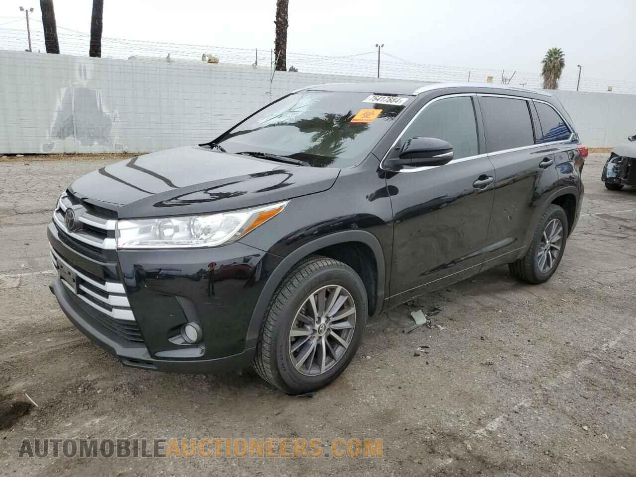5TDKZRFH6JS268596 TOYOTA HIGHLANDER 2018