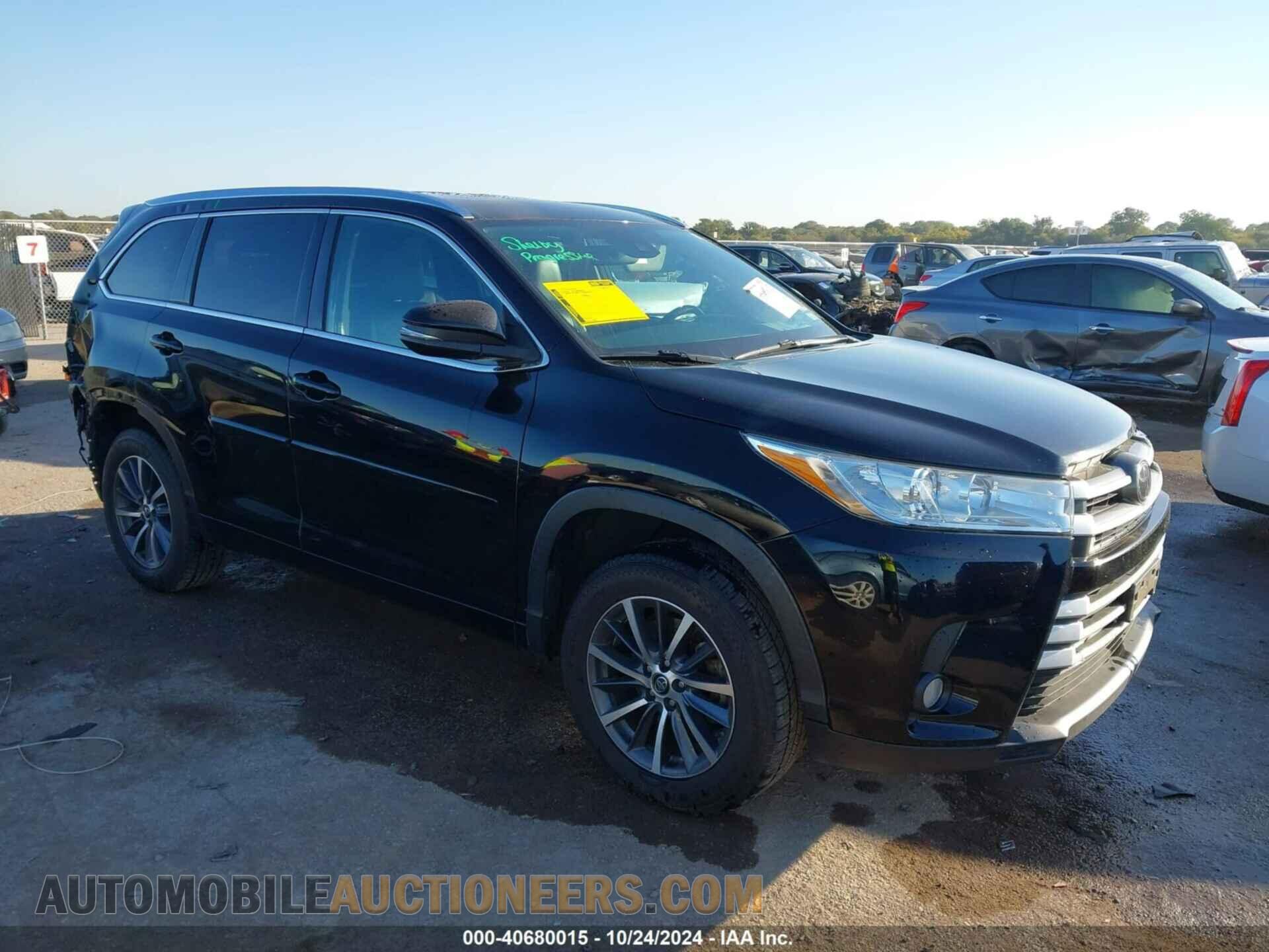 5TDKZRFH8JS531820 TOYOTA HIGHLANDER 2018