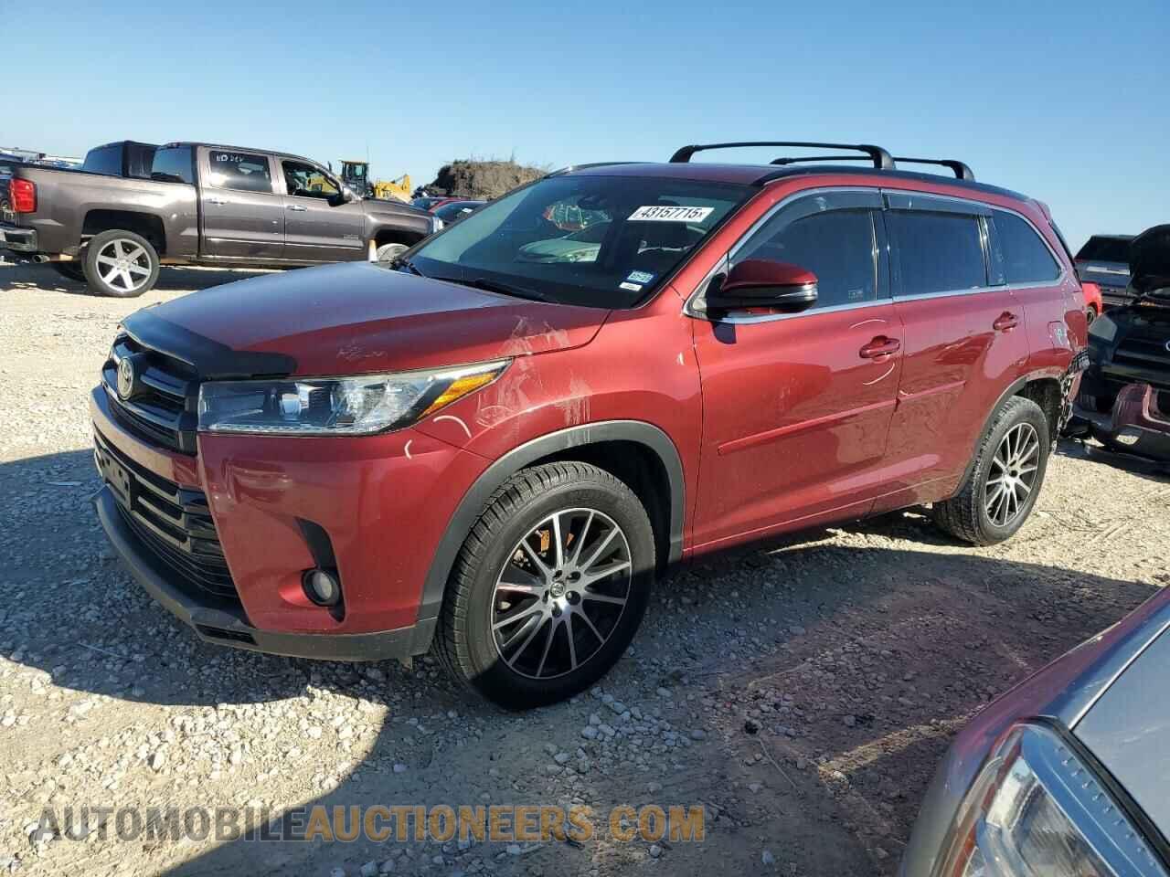 5TDKZRFH8JS535852 TOYOTA HIGHLANDER 2018