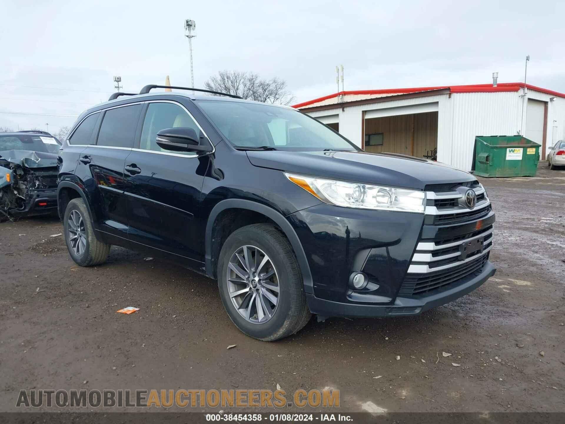 5TDKZRFH8JS535902 TOYOTA HIGHLANDER 2018