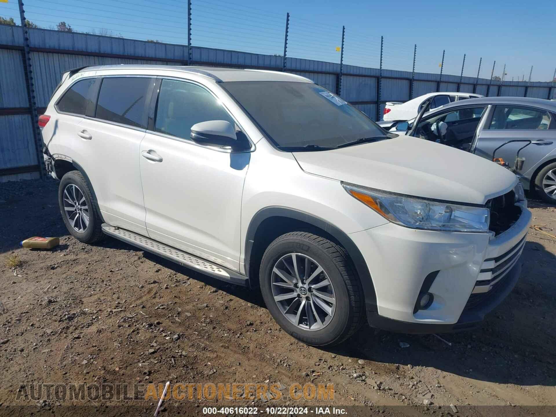 5TDKZRFH8JS549265 TOYOTA HIGHLANDER 2018