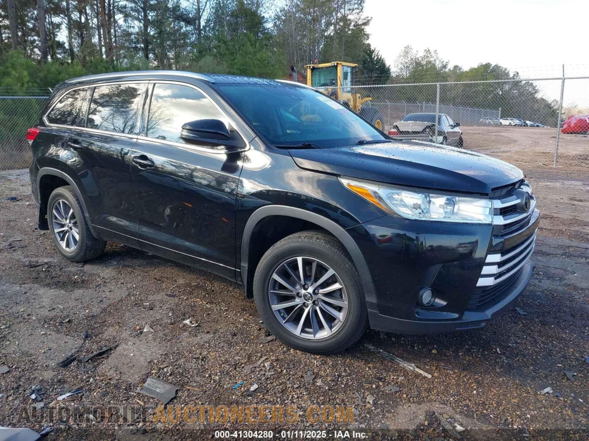5TDKZRFH9JS545709 TOYOTA HIGHLANDER 2018