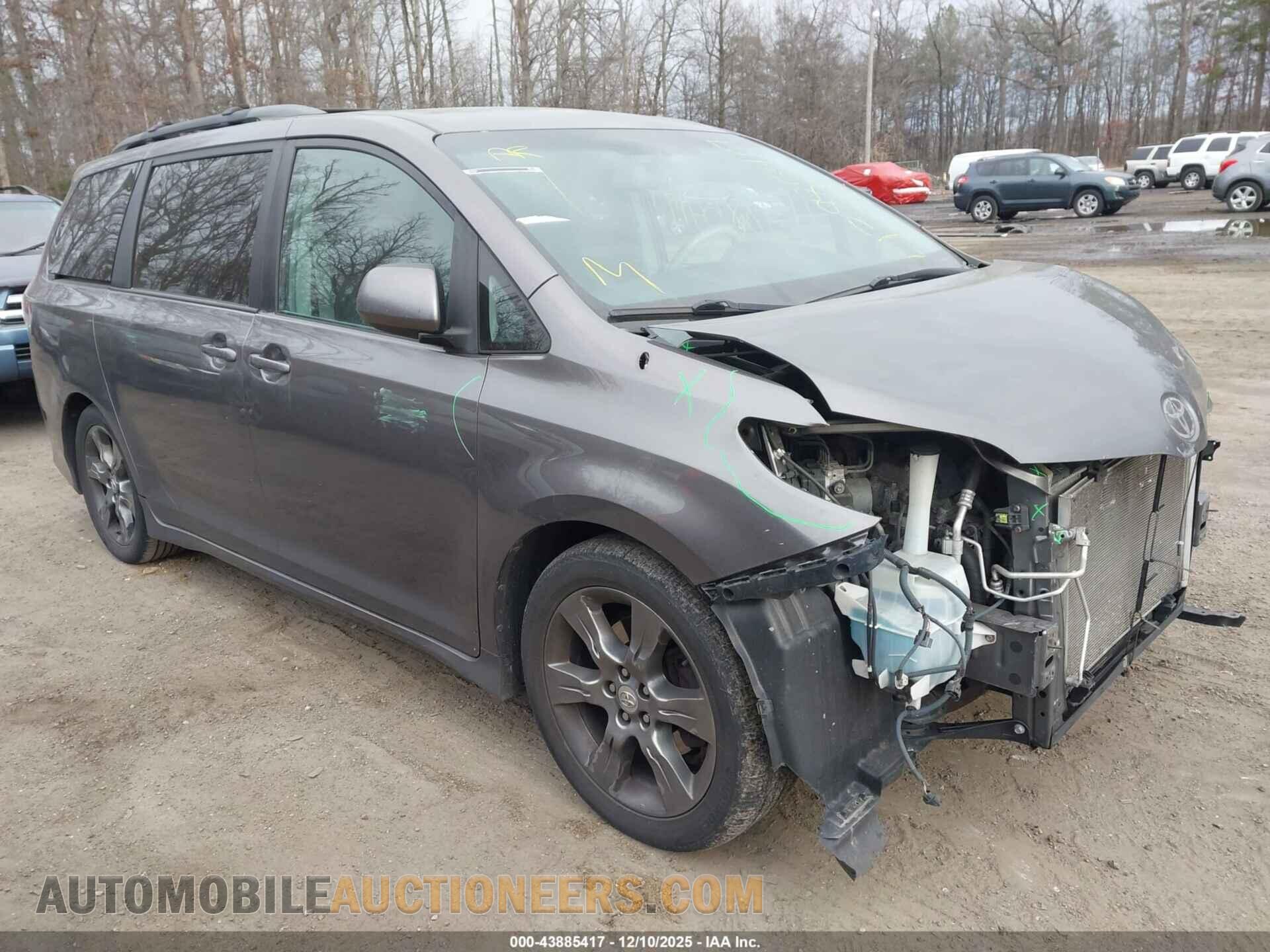 5TDXK3DC9CS209608 TOYOTA SIENNA 2012