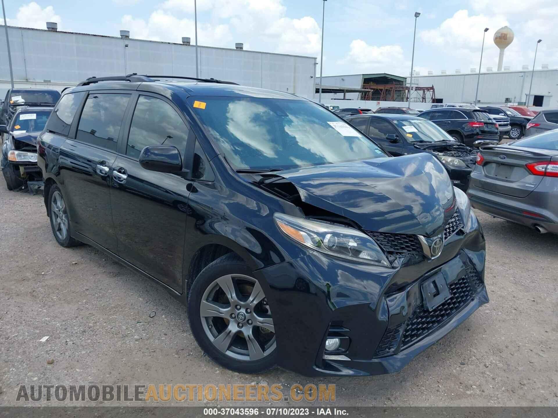 5TDXZ3DC7JS963986 TOYOTA SIENNA 2018