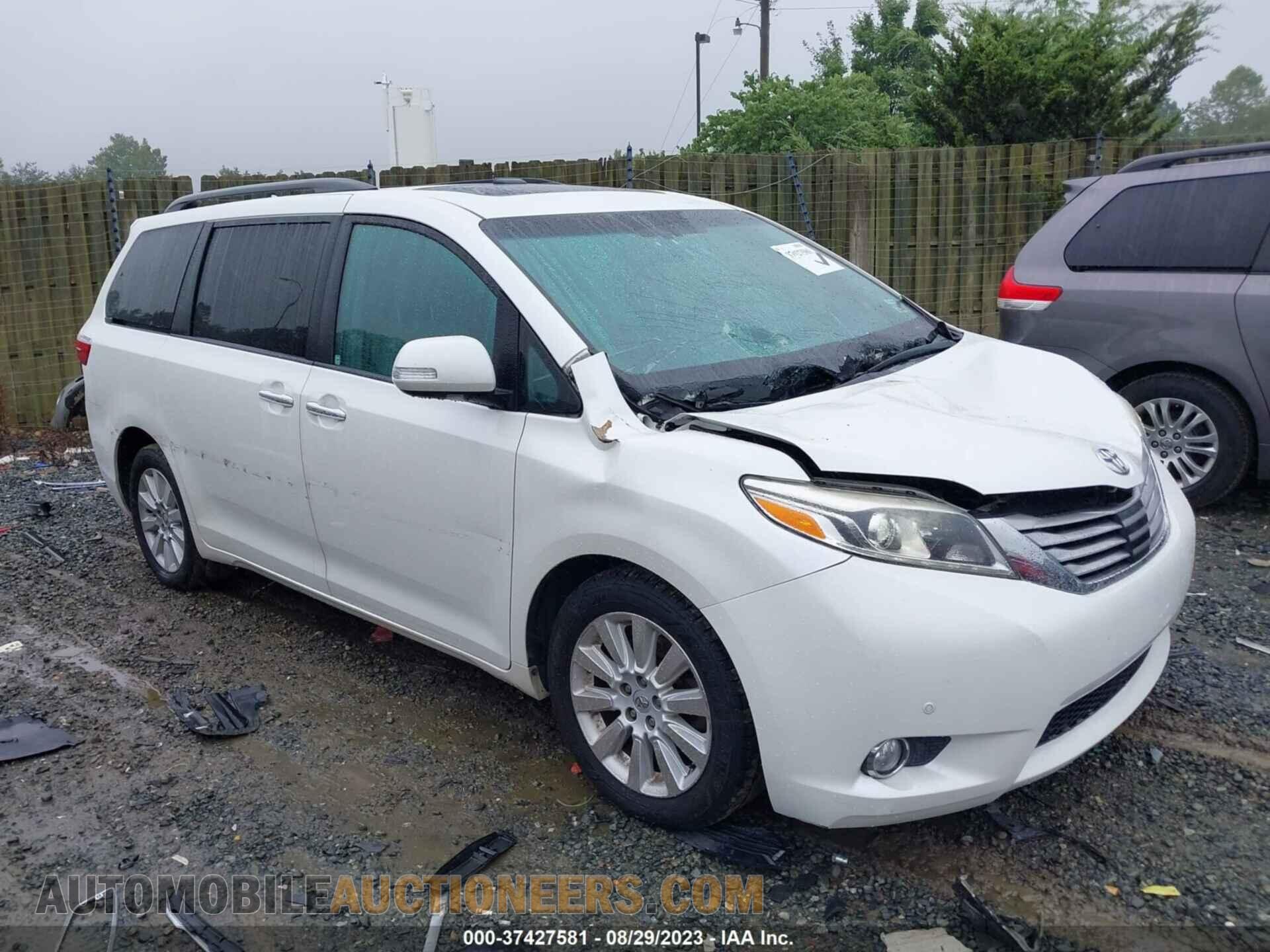 5TDYK3DC3FS669727 TOYOTA SIENNA 2015