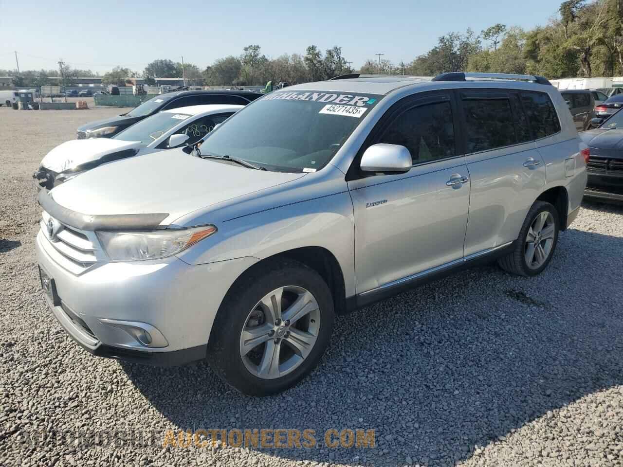 5TDYK3EH4CS068607 TOYOTA HIGHLANDER 2012