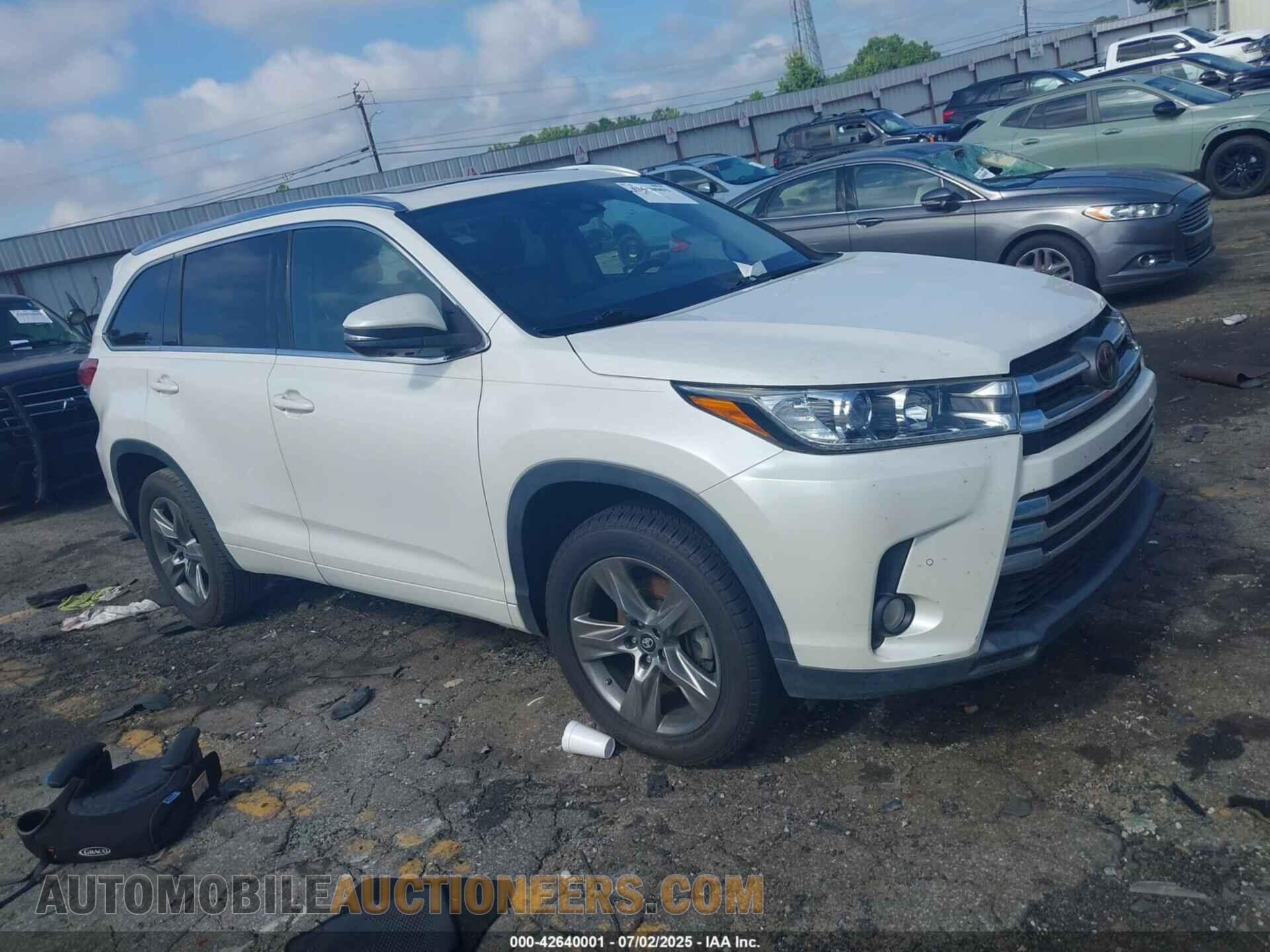 5TDYZRFH2JS285437 TOYOTA HIGHLANDER 2018