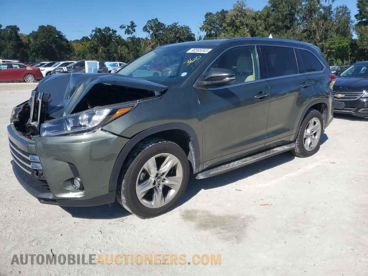 5TDYZRFH3JS253242 TOYOTA HIGHLANDER 2018