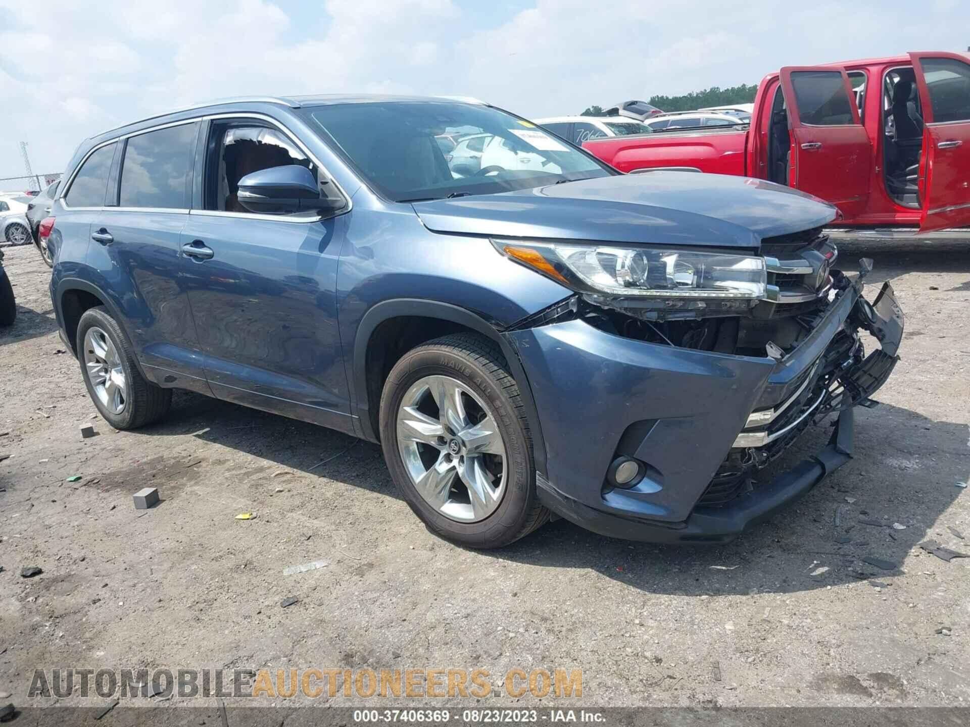 5TDYZRFH6JS281178 TOYOTA HIGHLANDER 2018