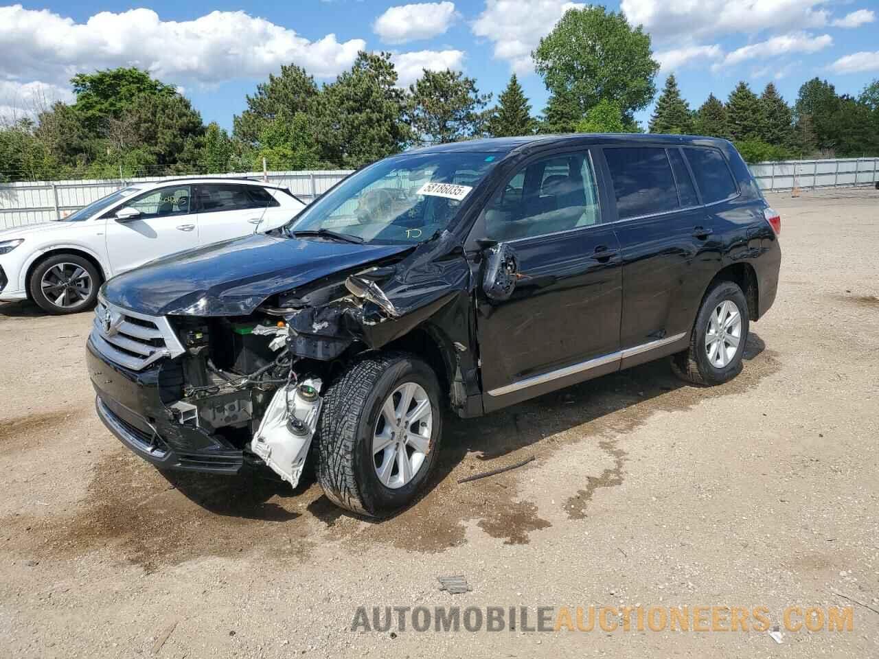 5TDZA3EH3CS028395 TOYOTA HIGHLANDER 2012