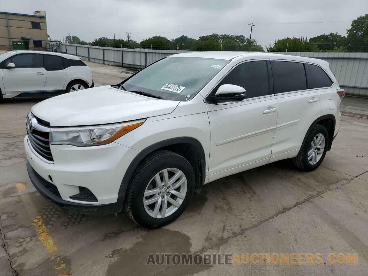 5TDZARFH3FS016575 TOYOTA HIGHLANDER 2015