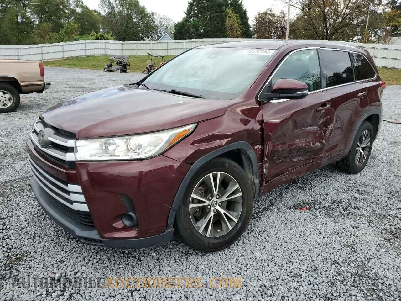 5TDZARFH4JS033006 TOYOTA HIGHLANDER 2018