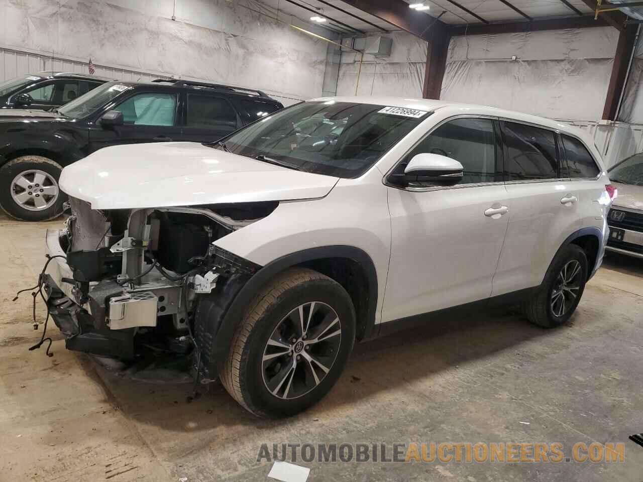 5TDZARFH4KS057288 TOYOTA HIGHLANDER 2019