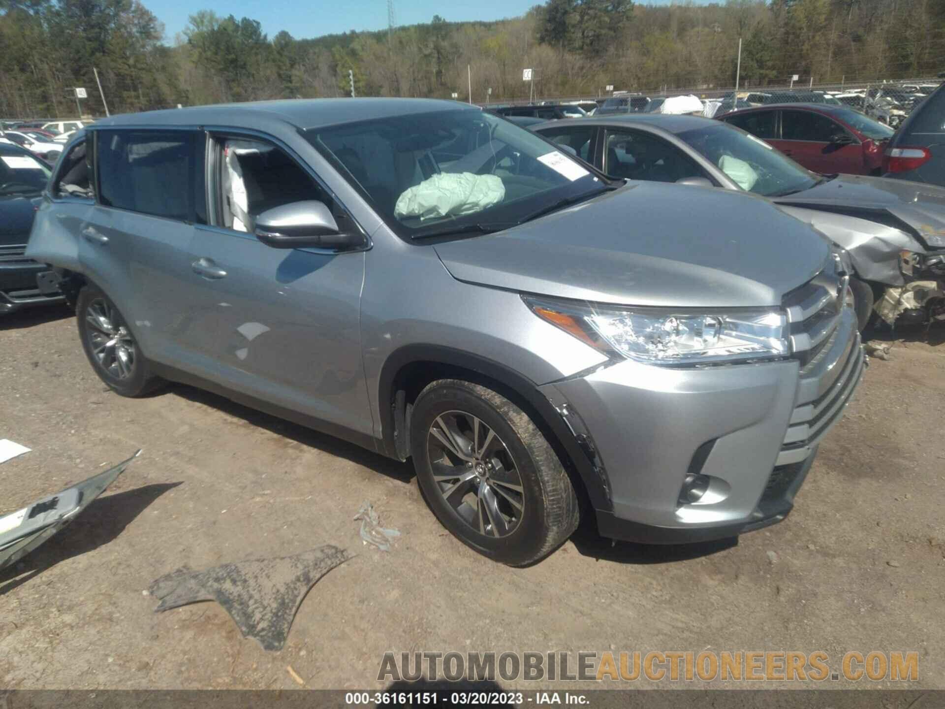 5TDZARFH9KS043547 TOYOTA HIGHLANDER 2019